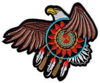 Indiaan Eagle Dreamcatcher stoffen opstrijk patch embleem #6, Verzenden, Nieuw, Overige typen