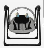 Qute Q-Swing Schommelstoel - Taupe/Zwart, Kinderen en Baby's, Wipstoeltjes, Overige merken, Wipstoel, Ophalen of Verzenden, Met gordel(s) of riempje(s)