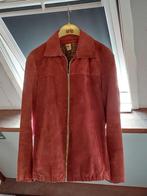 Suède dames jas maat S/M, 80's/90's Vintage, Ophalen of Verzenden, Gedragen, Rood