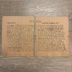Dagbulletin 21 april 1945, Verzamelen, Militaria | Tweede Wereldoorlog, Ophalen of Verzenden, Nederland