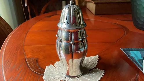 PRACHTIGE ZILVEREN DEENSE ART DECO ANTIEKE SUIKERSTROOIER, Antiek en Kunst, Antiek | Goud en Zilver, Zilver, Ophalen of Verzenden