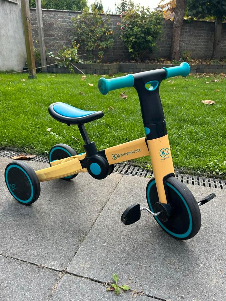 Loopfiets | Driewieler 3-in-1 Kinderkraft, Kinderen en Baby's, Speelgoed | Buiten | Voertuigen en Loopfietsen, Gebruikt, Loopfiets