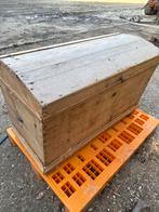 Oude Grenen Kist - ca. 1 meter breed, Ophalen, Gebruikt, 50 tot 100 cm, 75 tot 100 cm
