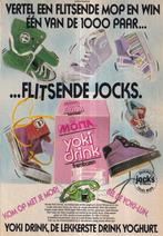 Retro reclame 1988 Mona drink yoghurt zuivel Jocks, Ophalen of Verzenden