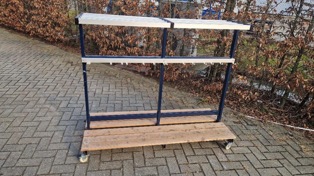 2x brede kapstok, Huis en Inrichting, Ophalen, Gebruikt, 100 tot 150 cm, Metaal