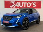 Peugeot 2008 1.2 GT-LINE NAVIGATIE/CAMERA, PANORAMADAK, LED,, Stof, Gebruikt, 1199 cc, Blauw