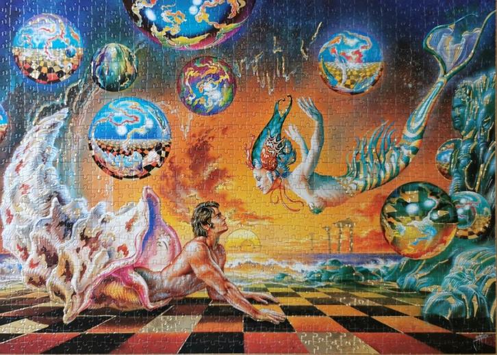 Jumbo – Gold Collection – Enrique Nieto – Underwater Romance, Hobby en Vrije tijd, Denksport en Puzzels, Zo goed als nieuw, Legpuzzel
