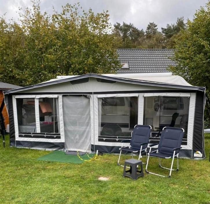 DWT voortent Helios, NIEUWSTAAT! Omloopmaat 16, Caravans en Kamperen, Tenten, tot en met 2, Zo goed als nieuw, Ophalen
