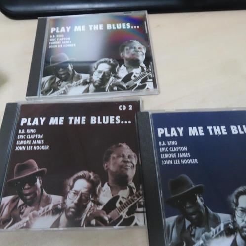 3 CD's  Play me the Blues, B.B.King,Clapton, J.Winter, Mayal, Cd's en Dvd's, Cd's | Pop, Verzenden