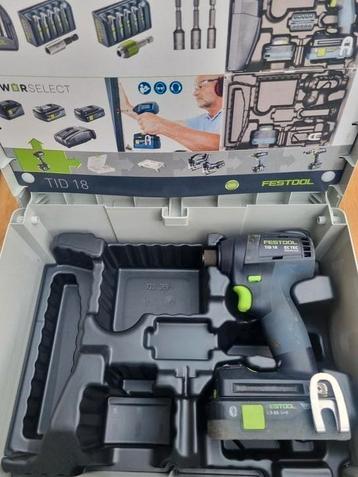 Festool TID 18 set beschikbaar voor biedingen