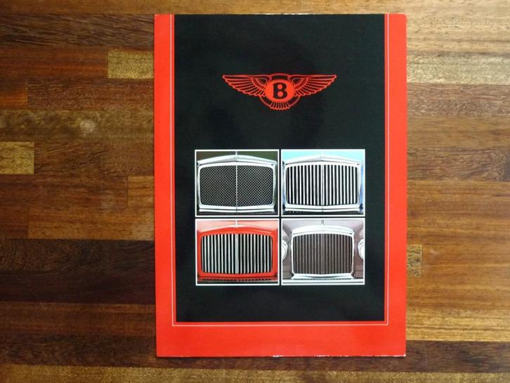 Bentley Eight/Mulsanne S/Turbo R/Continental (1988, Engels), Boeken, Auto's | Folders en Tijdschriften, Nieuw, Overige merken
