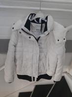 Te koop aangeboden witte DKNY Donsjas Mt S - Weinig Gedragen, Wit, DKNY, Ophalen of Verzenden, Zo goed als nieuw