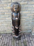 Houten Boeddhabeeld - Decoratief & Handgemaakt, Antiek en Kunst, Ophalen of Verzenden
