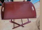Butlertray, bijzettafel, dienblad, met onderstel, 15 euro, Huis en Inrichting, Woonaccessoires | Dienbladen, Ophalen, Gebruikt