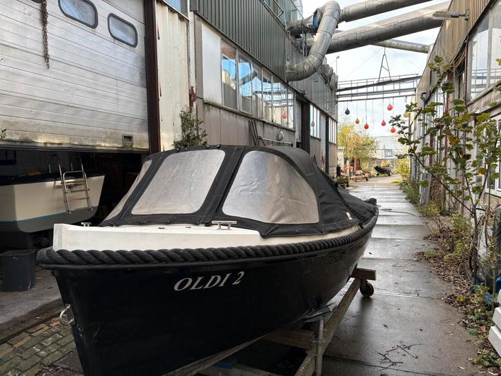 Corsiva 475 met 9.9 mercury, Watersport en Boten, Sloepen, Zo goed als nieuw, Tot 10 pk, 3 tot 6 meter, Buitenboordmotor, Benzine