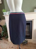 Caroline Biss blauwe rok met knopen 36 S gratis verz in NL, Zo goed als nieuw, Knielengte, Maat 36 (S), Caroline Biss