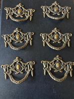 Koper deurbeslag, Doe-het-zelf en Verbouw, Hang- en Sluitwerk, Ophalen of Verzenden, Zo goed als nieuw, Koper of Messing, Klink of Kruk