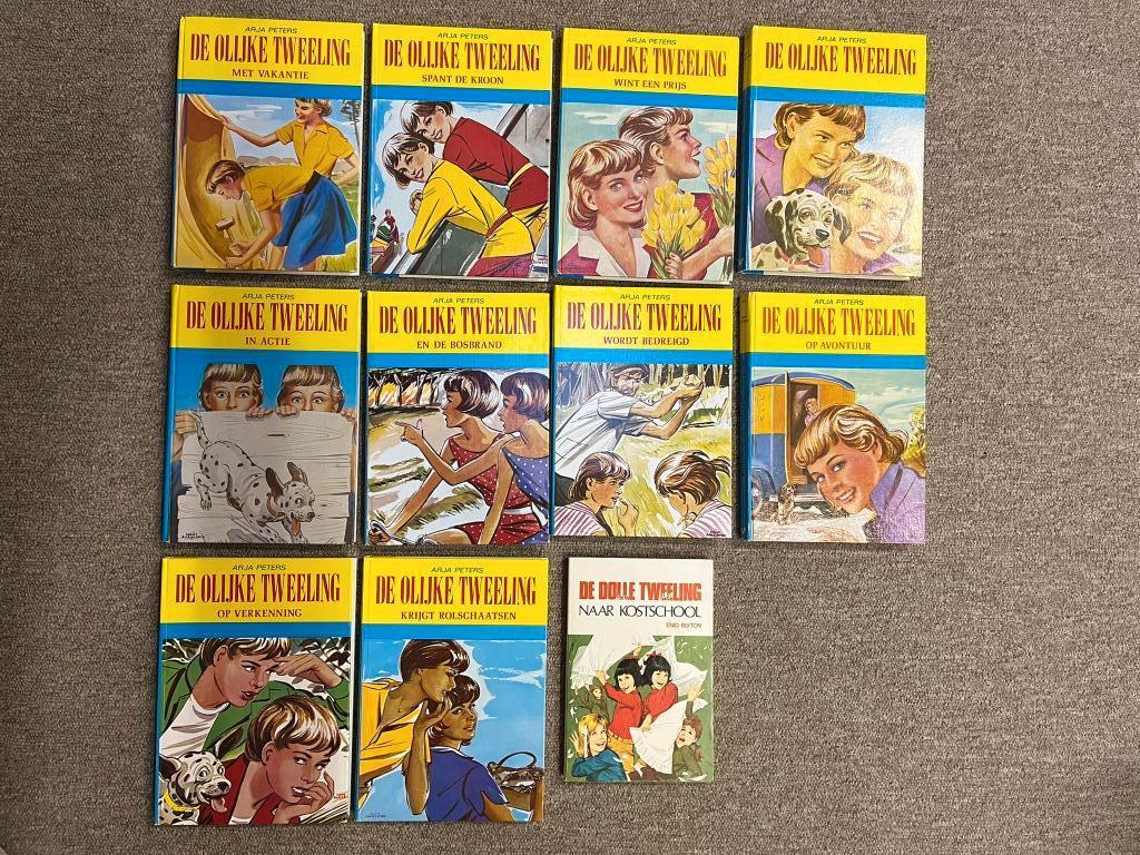 De olijke tweeling en de dolle tweeling leesboeken, Boeken, Kinderboeken | Jeugd | 10 tot 12 jaar, Ophalen of Verzenden, Gelezen