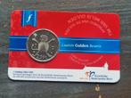 De laatse gulden 2001 Beatrix coincard, Ophalen of Verzenden, Koningin Beatrix, 1 gulden