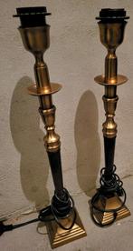 Koperen voeten schemerlamp, Ophalen, Gebruikt, Minder dan 50 cm