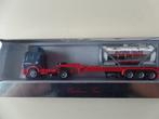 Mercedes trekker / oplegger  Alfred Talke Herpa, Hobby en Vrije tijd, Modelauto's | 1:87, Verzenden, Nieuw, Bus of Vrachtwagen