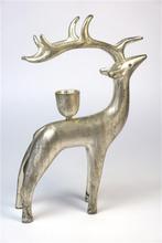 Hert-kandelaar, Huis en Inrichting, Gebruikt, Ophalen of Verzenden, Nvt, Metaal
