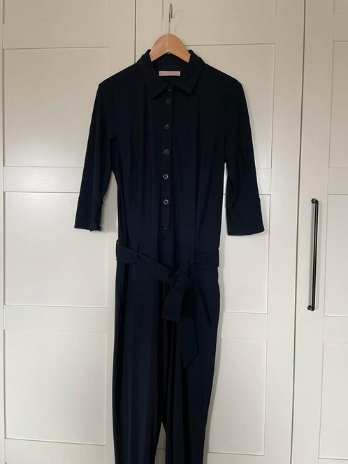 Studio Anneloes jumpsuit travelstof maat L driekwart mouw, Kleding | Dames, Jumpsuits, Zo goed als nieuw, Maat 42/44 (L), Blauw