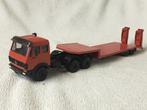Mercedes 6x4 vrachtwagen met dieplader, Hobby en Vrije tijd, Modelauto's | 1:50, Ophalen of Verzenden, Zo goed als nieuw, Bus of Vrachtwagen
