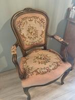 Twee prachtige antieke vintage franse stoeltjes, Antiek en Kunst, Ophalen