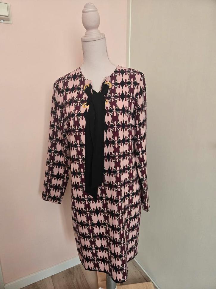 Rick Cardona Tuniekjurkje | Retro Stijl, Kleding | Dames, Jurken, Gedragen, Maat 38/40 (M), Roze, Boven de knie, Ophalen of Verzenden