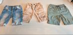 3x korte broek maat 110, Ophalen, Zo goed als nieuw, Jongen, Broek