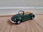 VW Kever 1303 cabriolet donker groen 1:36, Edocar / MC Toys., Overige merken, Gebruikt, Ophalen of Verzenden, Auto