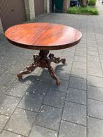 Biedermeier tafel met 4 stoelen, Antiek en Kunst, Ophalen of Verzenden