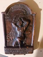 Reclame schild van de BBC 1940 - 1945, Verzamelen, Ophalen of Verzenden, Gebruikt, Reclamebord