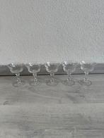 Set 5 klassieke kristallen glazen voor likeur (Zwiesel), Ophalen of Verzenden, Zo goed als nieuw, Overige typen