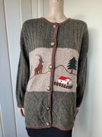 Country Blue vintage tirol wolblend maat L, Kleding | Dames, Truien en Vesten, Ophalen of Verzenden, Zo goed als nieuw, Maat 38/40 (M)