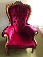 2 x antieke fauteuil barok stoelen, Eenpersoons, Minder dan 75 cm, Zo goed als nieuw, Minder dan 150 cm
