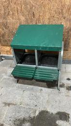 Kippen Legnest dubbel op pootjes, Dieren en Toebehoren, Pluimvee | Toebehoren, Ophalen, Kippenhok of Kippenren