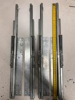 4 Lade rails soft close in 52cm uit 84cm, Doe-het-zelf en Verbouw, Ophalen of Verzenden, Zo goed als nieuw, Overige typen