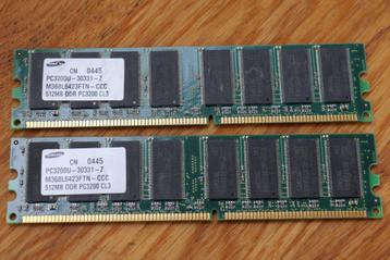 Samsung PC3200U-303310Z M368L6423FTN-CCC RAM beschikbaar voor biedingen