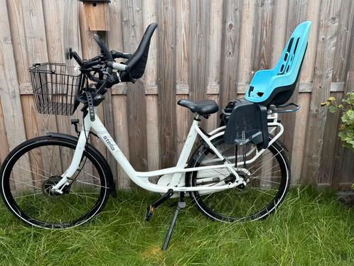 Stella Fiore Moederfiets, Fietsen en Brommers, Fietsen | Dames | Moederfietsen, Zo goed als nieuw, Overige merken, 2 zitjes, Versnellingen