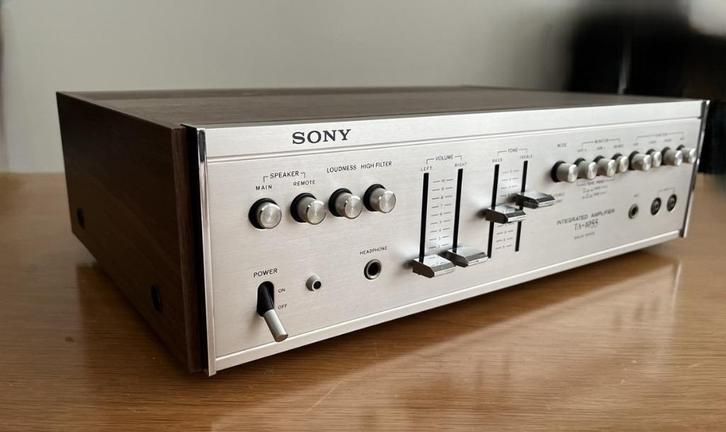 SONY TA-1055 Solid State geïntegreerde versterker, Audio, Tv en Foto, Versterkers en Receivers, Gebruikt, Stereo, 60 tot 120 watt