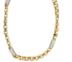 18k geel gouden konings ketting magnum 70cm, Nieuw, Goud, Goud, Ophalen of Verzenden