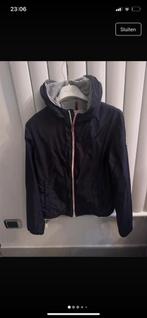 donkerblauwe moncler jas 14 jaar 164, Kinderen en Baby's, Kinderkleding | Maat 164, Verzenden, Zo goed als nieuw, Jas