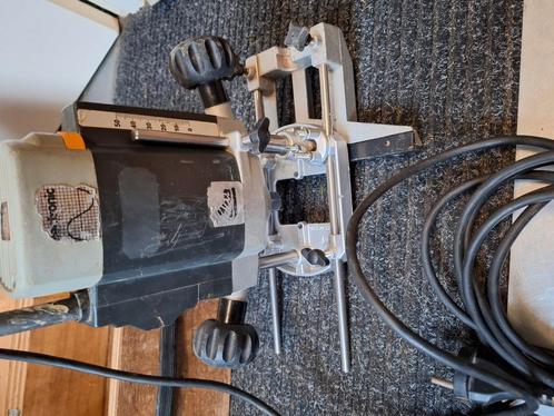 Elu MOF 96 e bovenfrees met accessoires in koffer, Doe-het-zelf en Verbouw, Gereedschap | Freesmachines, Gebruikt, Bovenfrees