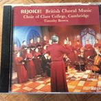 Rejoice: British Choral Music. Choir of Clare College, Verzenden