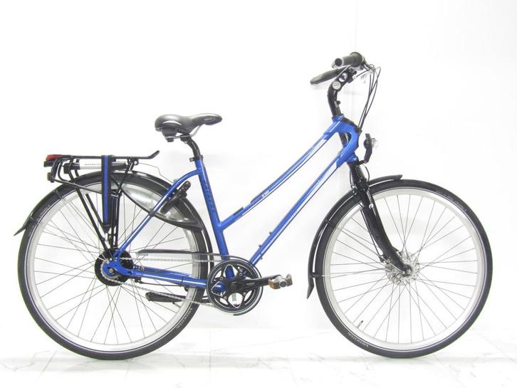 Batavus Vivente blauw dames 50cm 28inch, Fietsen en Brommers, Fietsen | Dames | Damesfietsen, Gebruikt, Batavus, Versnellingen