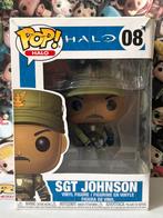 Funko pop Sgt Major Avery Johnson 08 Halo Games, Ophalen of Verzenden, Zo goed als nieuw