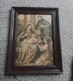 Schitterende Antieke Religieuze afb.Schilderijtje 28,5x22 cm, Ophalen of Verzenden