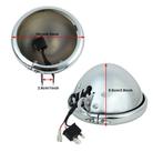 Koplamp behuizing chrome 5.75” nieuw, Ophalen of Verzenden, Nieuw